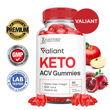 Load image into Gallery viewer, Valiant Keto ACV Gummies 1000MG