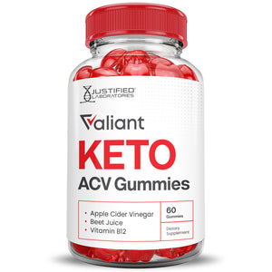 Front of  Valiant Keto ACV Gummies 1000MG
