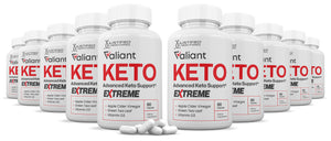 10 bottles of Valiant Keto ACV Extreme Pills 1675MG