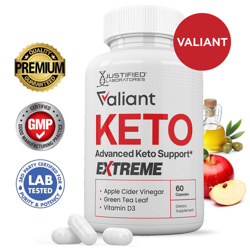 Valiant Keto ACV Extreme Pills 1675MG