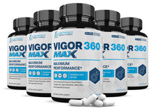 Load image into Gallery viewer, 5 bottles of Vigor 360 Max Men’s Health Formula 1600MG