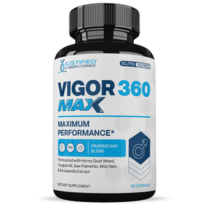 Front facing image of Vigor 360 Max Men’s Health Formula 1600MG