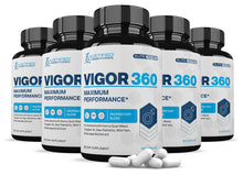 Load image into Gallery viewer, 5 bottles of Vigor 360 Men’s Health Formula 1484MG