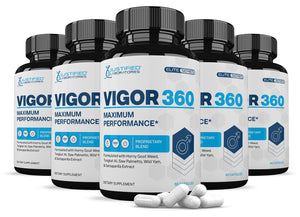 5 bottles of Vigor 360 Men’s Health Formula 1484MG