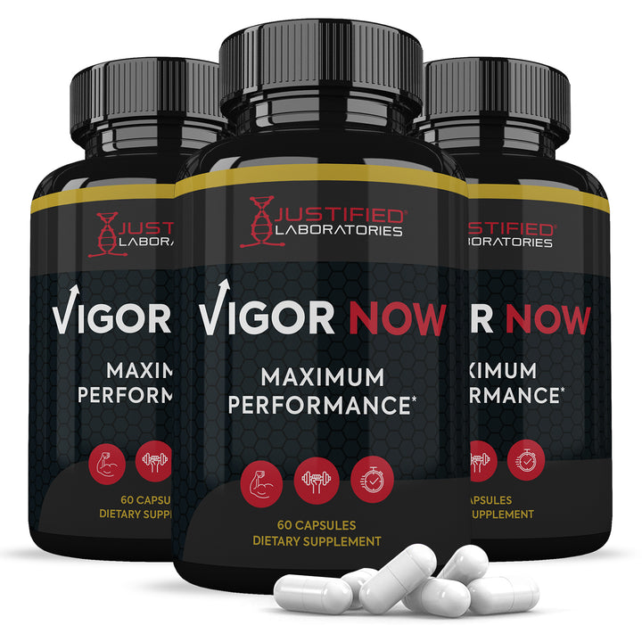 3 bottles of Vigor Now Men’s Health Supplement 1484mg