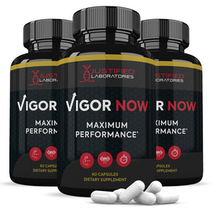 3 bottles of Vigor Now Men’s Health Supplement 1484mg
