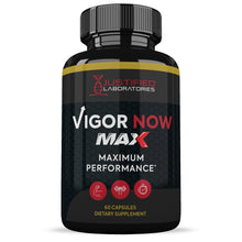 Load image into Gallery viewer, Front facing image of Vigor Now Max Men’s Health Supplement 1600mg
