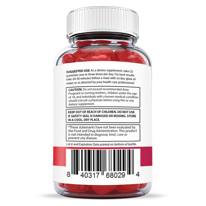 Suggested Use of 2 x Stronger Xtreme Fit Keto ACV Gummies Extreme 2000mg