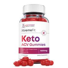 Load image into Gallery viewer, 1 bottle of Xtreme Fit Keto ACV Gummies 1000MG