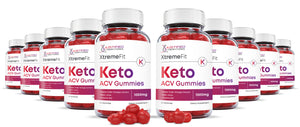 10 bottles of Xtreme Fit Keto ACV Gummies 1000MG