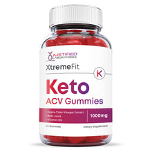 Cargar imagen en el visor de la Galería, Front facing image of Xtreme Fit Keto ACV Gummies 