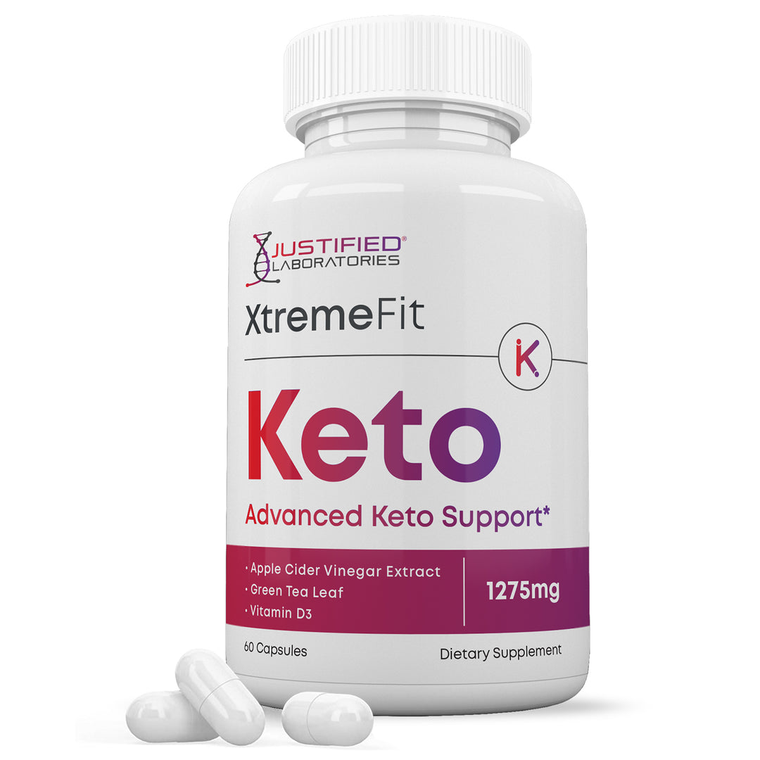 1 bottle of Xtreme Fit Keto ACV Pills 1275MG