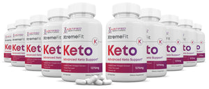 10 bottles of Xtreme Fit Keto ACV Pills 1275MG