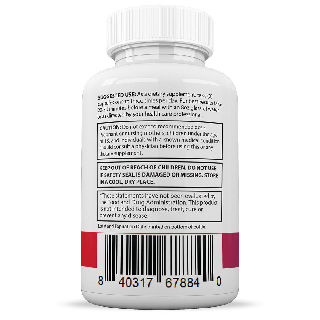 Suggested use and warnings of Xtreme Fit Keto ACV Pills 1275MG