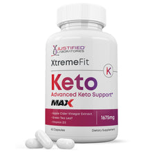 Cargar imagen en el visor de la Galería, 1 bottle of Xtreme Fit Keto ACV Max Pills 1675MG