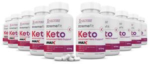 10 bottles of Xtreme Fit Keto ACV Max Pills 1675MG'