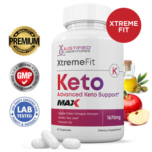 Xtreme Fit Keto ACV Max Pills 1675MG