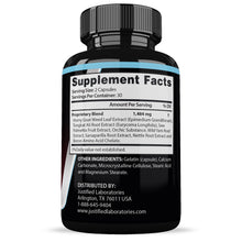 Load image into Gallery viewer, Supplement Facts and warnings of XL Real Muscle Gainer Men’s Health Supplement 1484mg