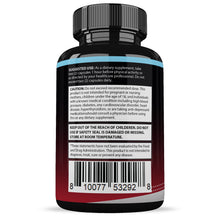 Laden Sie das Bild in den Galerie-Viewer, Suggested use and warnings of XL Real Muscle Gainer Men’s Health Supplement 1484mg