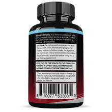 Charger l&#39;image dans la galerie, Suggested use and warnings of XL Real Muscle Gainer Max Men’s Health Supplement 1600mg