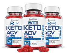 Load image into Gallery viewer, 3 Bottles 2 x Stronger X Slim Keto ACV Gummies Extreme 2000mg
