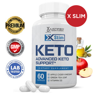 X Slim Keto ACV Pills 1275MG