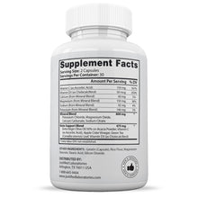 Load image into Gallery viewer, Supplement Facts of X Slim Keto ACV Pills 1275MG