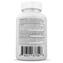 Cargar imagen en el visor de la Galería, Suggested use and warnings of X Slim Keto ACV Gummies Pill Bundle