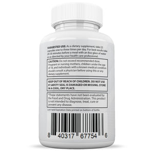 Suggested use and warnings of X Slim Keto ACV Pills 1275MG