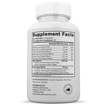 Load image into Gallery viewer, Supplement Facts of X Slim Keto ACV Max Pills 1675MG
