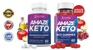 Amaze ACV Keto Gummies + Keto Pills Bundle