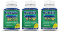 Load image into Gallery viewer, 3 bottles of Prostate Support 5000 60 Capsules