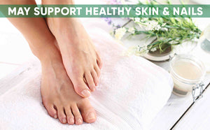May support healthy skin and nails