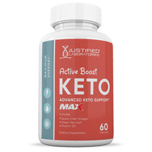 Cargar imagen en el visor de la Galería, Front facing image of Active Boost Keto ACV Max Pills 1675MG