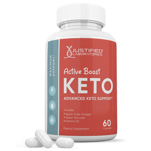 1 bottle of Active Boost Keto ACV Pills 1275MG