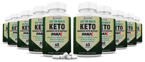 10 bottles of ACV For Health Keto ACV Max Pills 1675MG