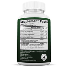 Cargar imagen en el visor de la Galería, Supplement Facts of ACV For Health Keto ACV Max Pills 1675MG