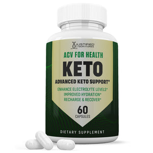 1 bottle of ACV For Health Keto ACV Pills 1275MG