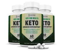 Load image into Gallery viewer, 3 bottles of ACV For Health Keto ACV Pills 1275MG