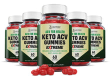 Load image into Gallery viewer, 5 bottles of 2 x Stronger ACV For Health Keto Extreme ACV Gummies 2000mg&#39;