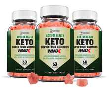 Load image into Gallery viewer, 3 Bottles ACV For Health Keto Max Gummies