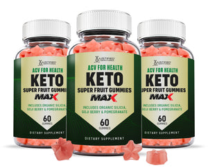 3 Bottles ACV For Health Keto Max Gummies