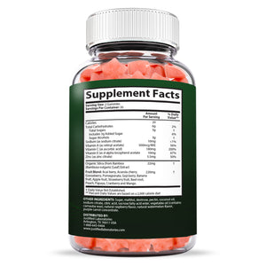 Supplement Facts of ACV For Health Keto Max Gummies