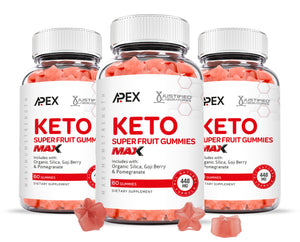3 Bottles Apex Max Keto Gummies