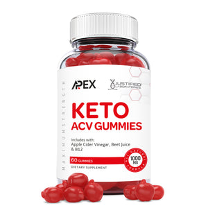 1 Bottle Apex ACV Keto Gummies