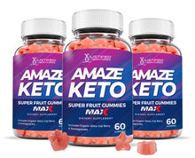 Load image into Gallery viewer, 3 Bottles Amaze Keto Max Gummies