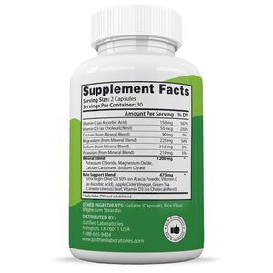 Supplement Facts of Active Keto ACV Max Pills 1675MG