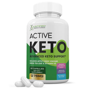 1 bottle of Active Keto ACV Pills 1275MG