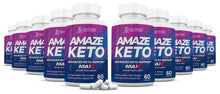 Load image into Gallery viewer, 10 bottles of Amaze Keto ACV Max Pills 1675MG